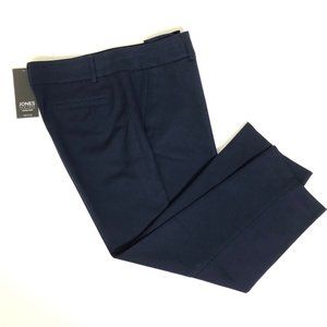 NWT Jones NY Signature Navy Stretch Cropped Pants